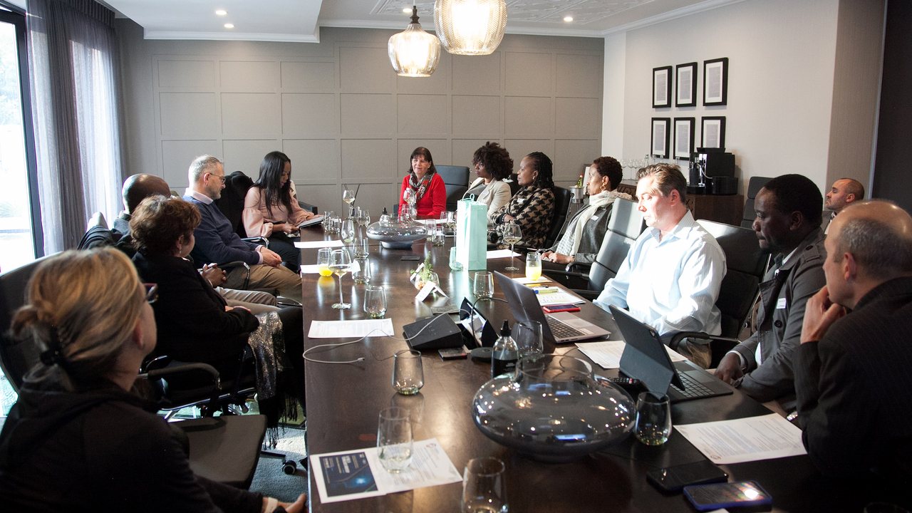 A boardroom investment review